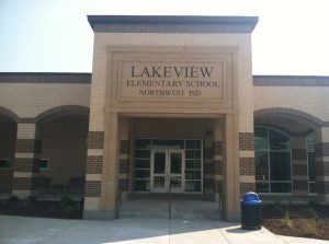 Lakeview Elem entrance